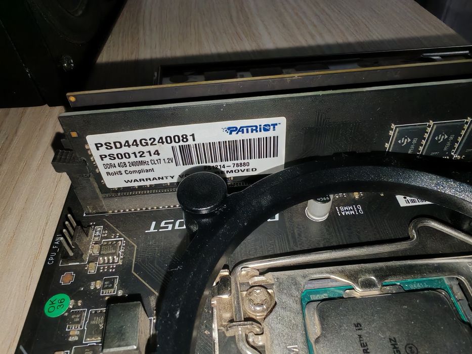 Kit i5-9400F + MSI H310 PRO + 8Gb ddr4