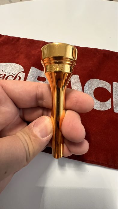 Mustiuc trompeta denis wick london 4C gold echiv bach 3C 16.50mm