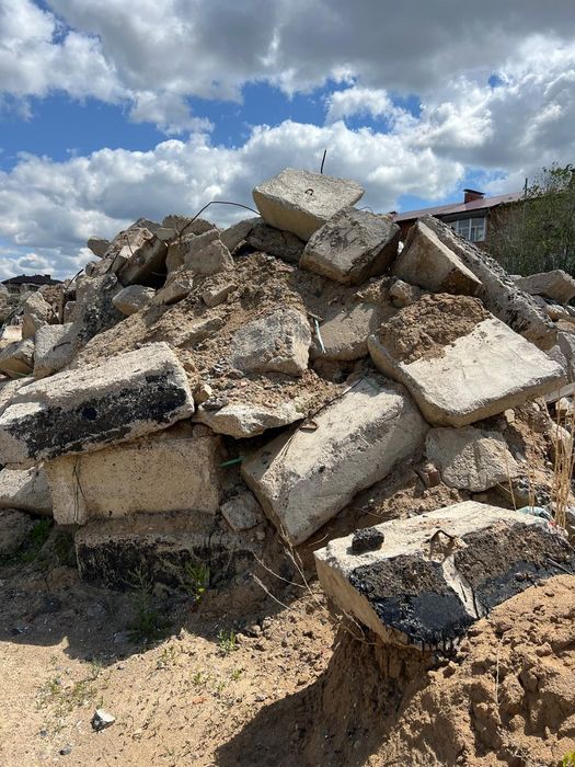 б/у бетонные элементы, самовывоз