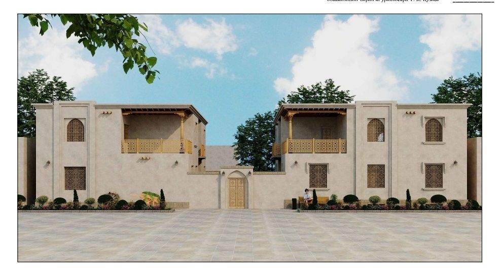 Xiva Ichon-qal'a ga 5 min uzoqlikda Hotel qilishga qulay joy sotiladi