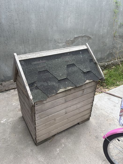 Продам домик для собаки деревяный