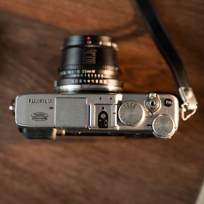 Fujifilm X-E1 Silver + TTartisan 35/1.4