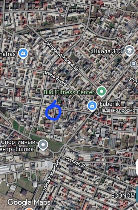 Юнусобод Хасанбой шахар тарафи 8 сотих