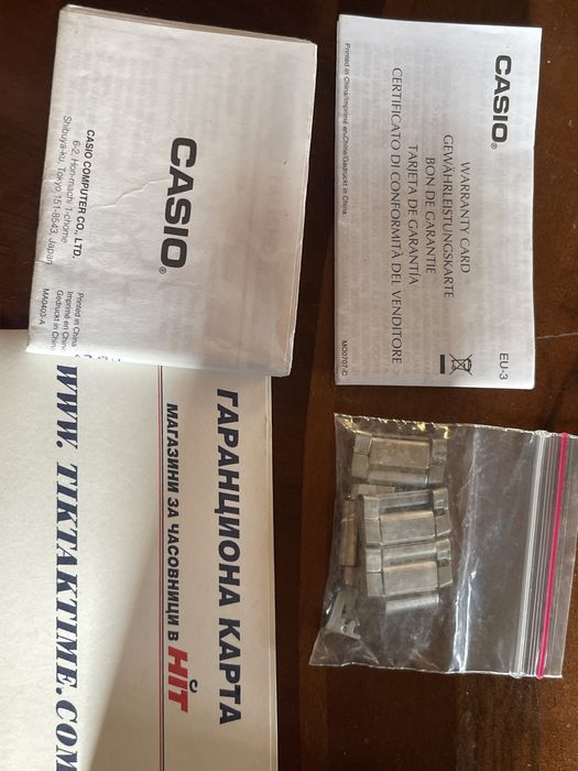 Casio EDIFICE E 320 - СПЕШНО мъжки часовник