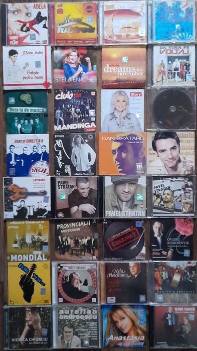 Cd muzica rock , disco , pop Romania