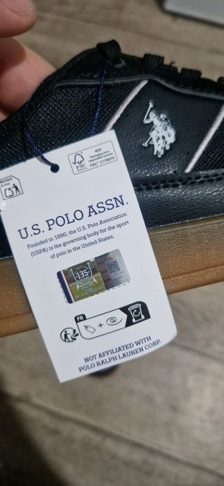 Новые кеды POLO оригинал 100%
