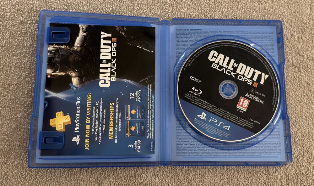 отлична Call Of Duty Black Ops III за PS4 / PS5, Black Ops 3