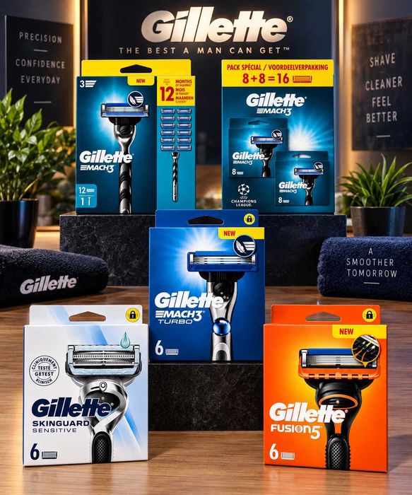 Lame Gillette Originale, noi si sigilate.