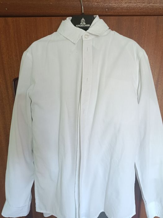 Белые школьные рубашки на 9-14 лет