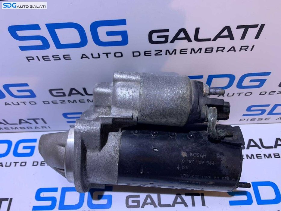 Electromotor BOSCH cu 9 Dinti Audi A4 B7 2.0 TDI BNA BRF BVG BRD BVA BLB BRE BPW BVF BRC 2005 - 2008 Cod 03G911023A 0001109064 [B3672]