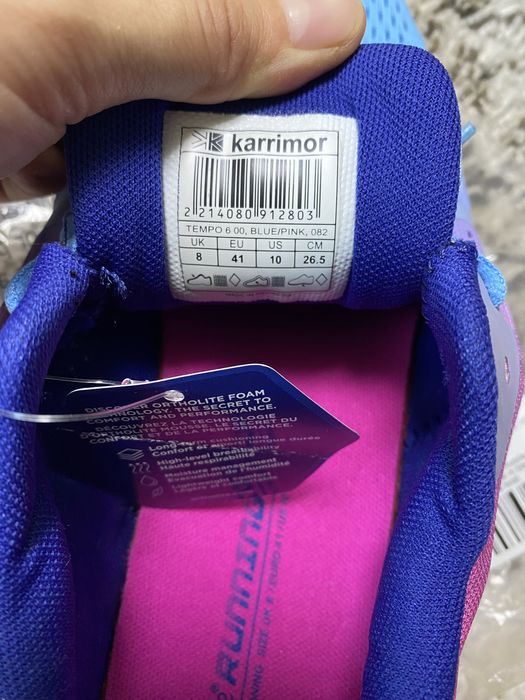 Кроссовки Karrimor британский бренд оригинал 40 размер