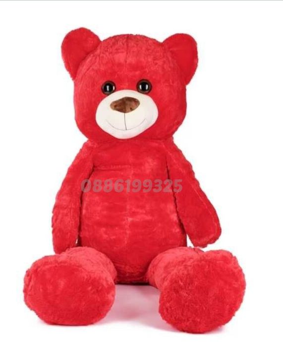 Голямо Плюшено Мече, от 100 до 300см, Розово, Бяло, Кафяво, Сиво и др