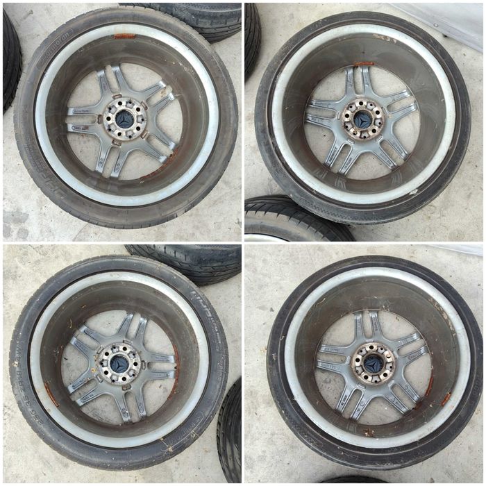 Set 4 Jante aliaj R18 8J 225/40 / 8.5J 255/35 5x112 Mercedes-Benz C W204 2011 / [2007-2014] / (11Y)