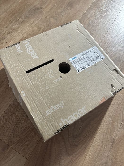 Canal cablu rola, 20 metri, 15X15, alb, HAGER