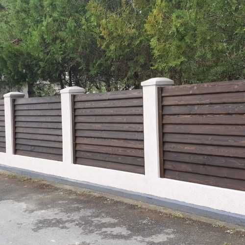 Garduri si porti stil jaluzea, sipca metalica, tabla cutata