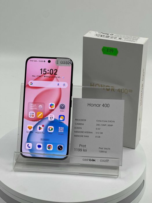 Honor 400 5G 512GB 8GB RAM Garantie 24 Luni CashBox
