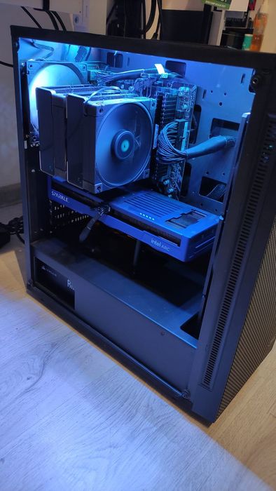 Desktop Ryzen 9 5900X 4.9ghz, 32gb ram 3600mhz, Intel ARC 12gb gddr6