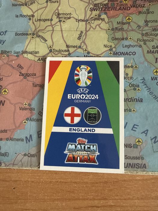 Хари Кейн topps картичка