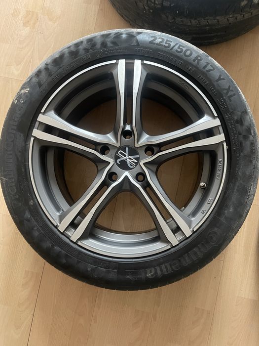 Алуминиеви дажанти с гуми