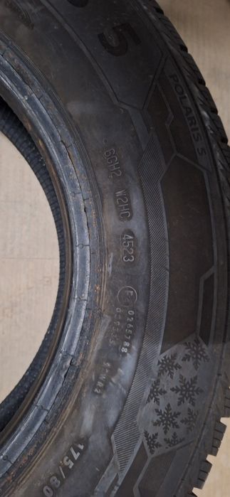 8мм! 2бр 175 80 14 Barum Polaris 5