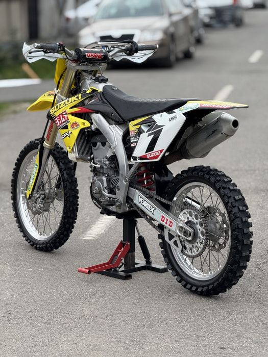 Vând Suzuki RMZ 450 2015 injecție/Impecabil/Ambreiaj REKLUSE!2950€neg!