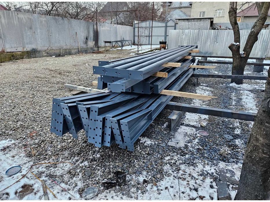 Метално хале - ригел - метална конструкция 12х20м