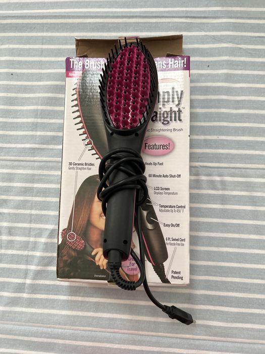 Perie electrică de îndreptat părul Simply Straight – ceramică