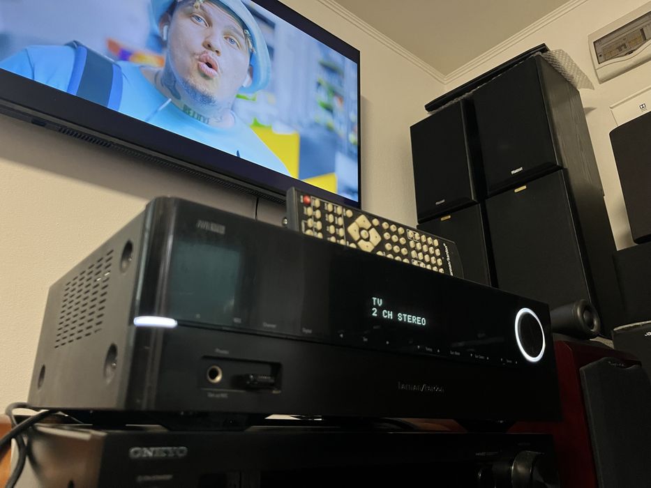 Receiver Harman Kardon AVR-171s Airplay/4k/ 7.1/bluetooth/internet/usb etc