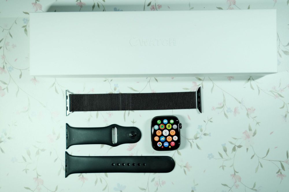 Apple Watch 8 45MM Stainless LTE | Гаранция 2028Г