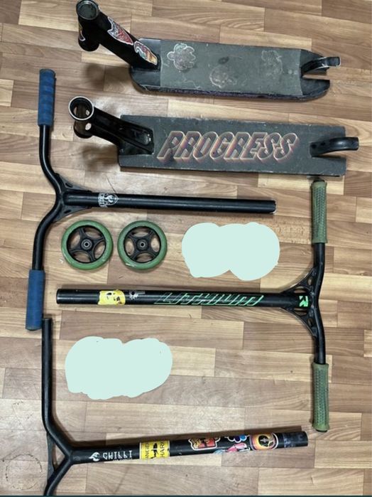 запчасти на трюковой самокат