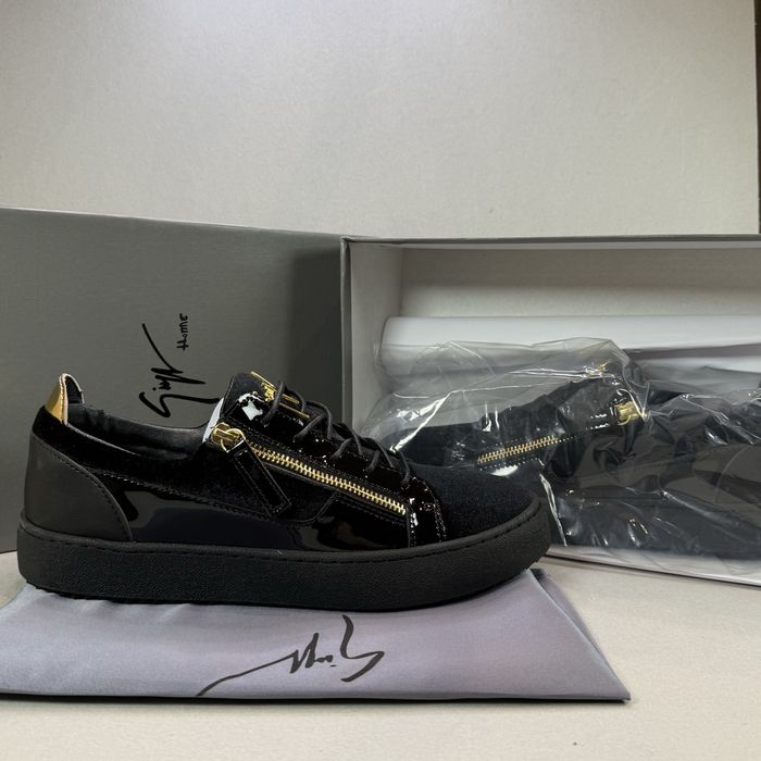 Giuseppe Zanotti "Black And Gold"! НОВИ!