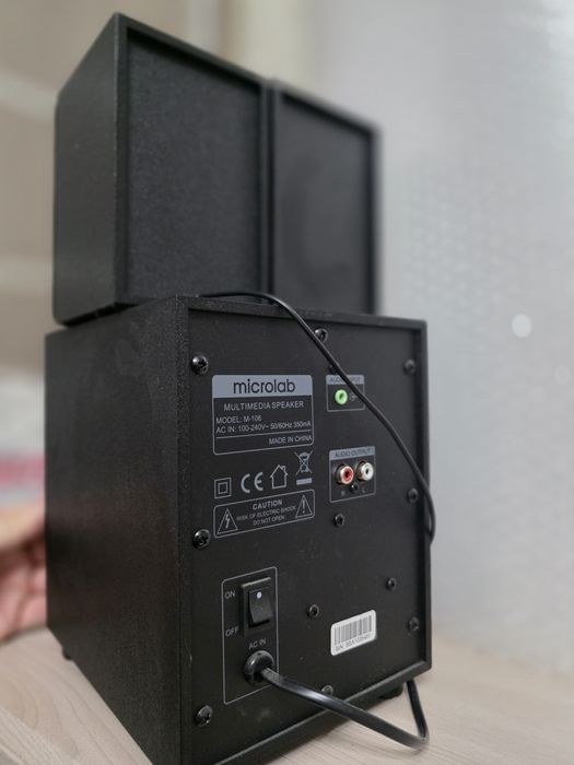 Компьютерные колонки Microlab M 106 черный