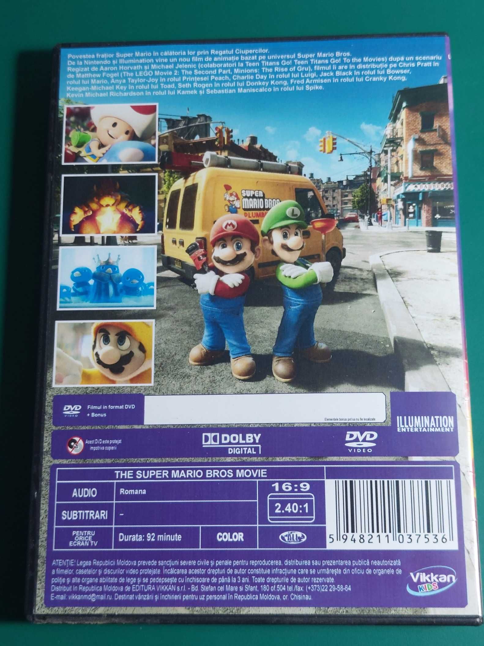 Dvd Super Mario Bros O Filme 2023 Sonic O Filme 2020 Elementos 2023 Dublado  e Legendado | Filme e Série Nintendo Nunca Usado 90754751 | enjoei