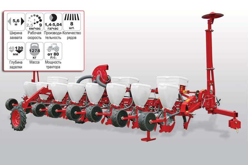 VESTA 8 PROFI от ELVORTI™ – пропашная сеялка