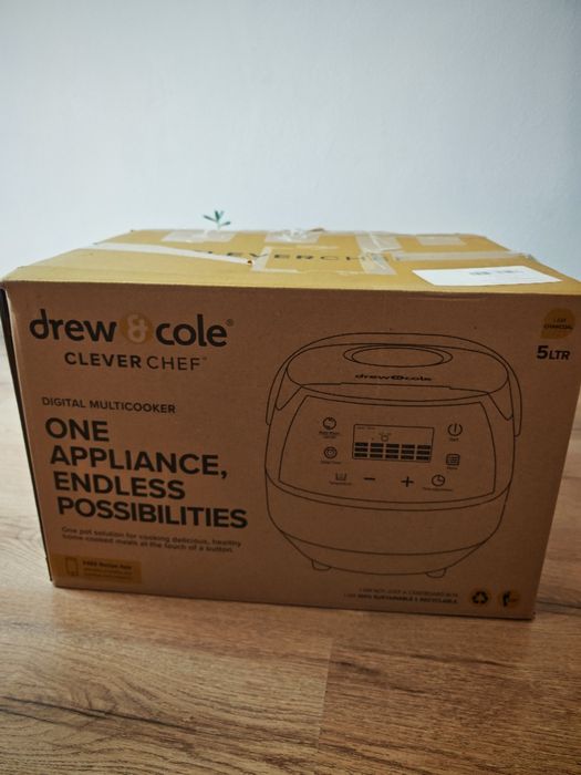 Multicooker digital Drew&Cole Clever Chef Nou, folosit o dată, 5L, 14