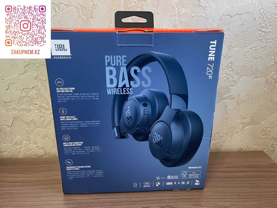 Беспроводные наушники Jbl Tune 720 bt