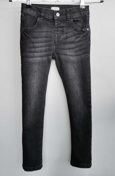 Blugi fete F&F slim fit mărimea 4-5 ani 110cm negri ca noi