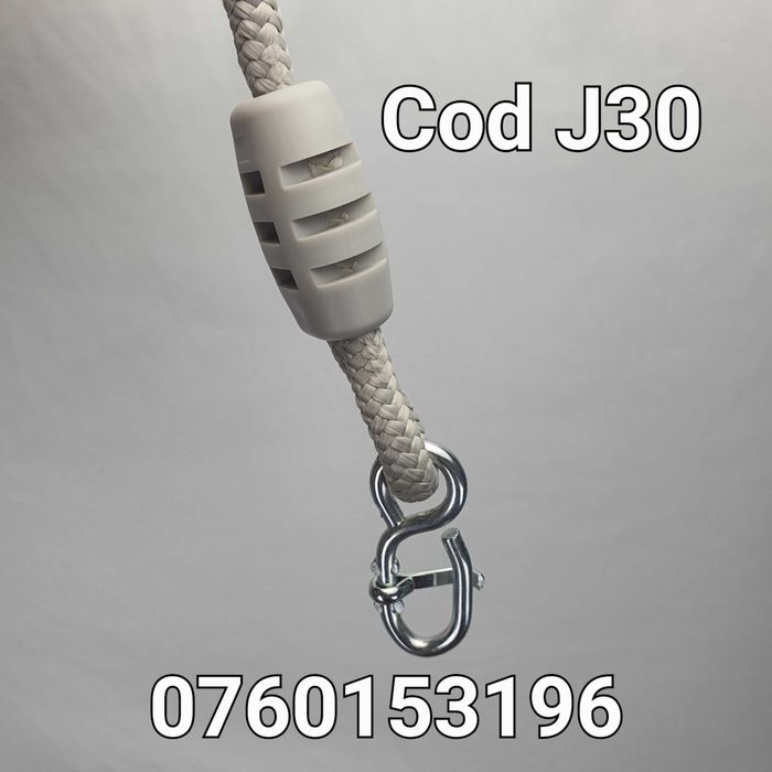 Leagan din lemn cu Franghie-Pt Copii-Pt interior sau exterior-J30