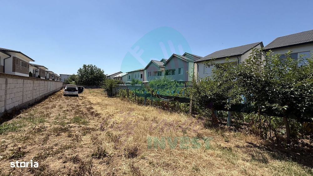 Teren cu utilități,  zonă în dezvoltare – Popești