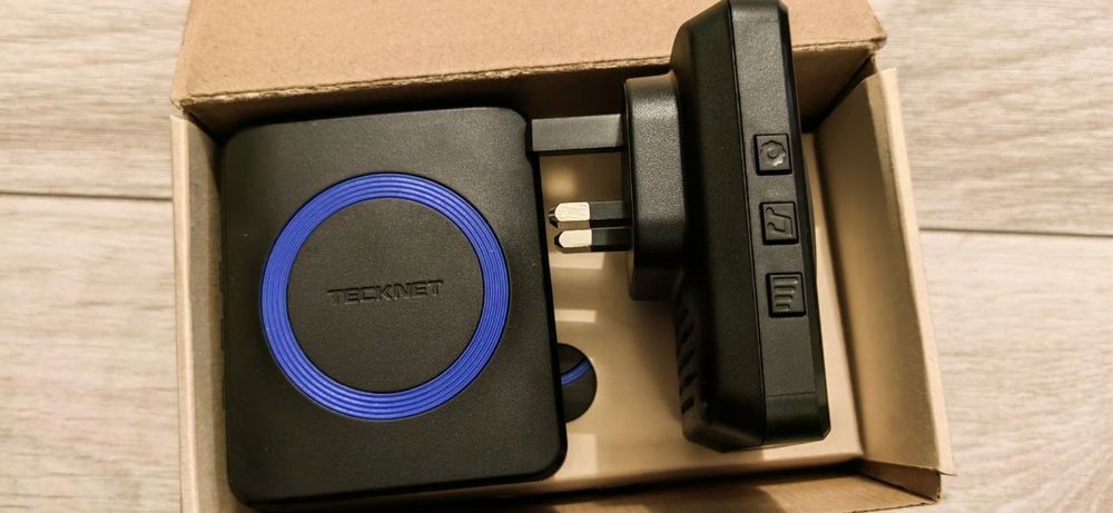 Sigilata Sonerie Wireless Tecknet,2 receptoare,led,52 melodii,400m