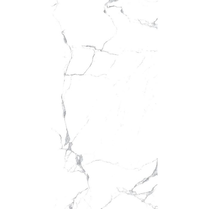 Gresie tip marmura lucioasa White Soul 60x120 porțelanată