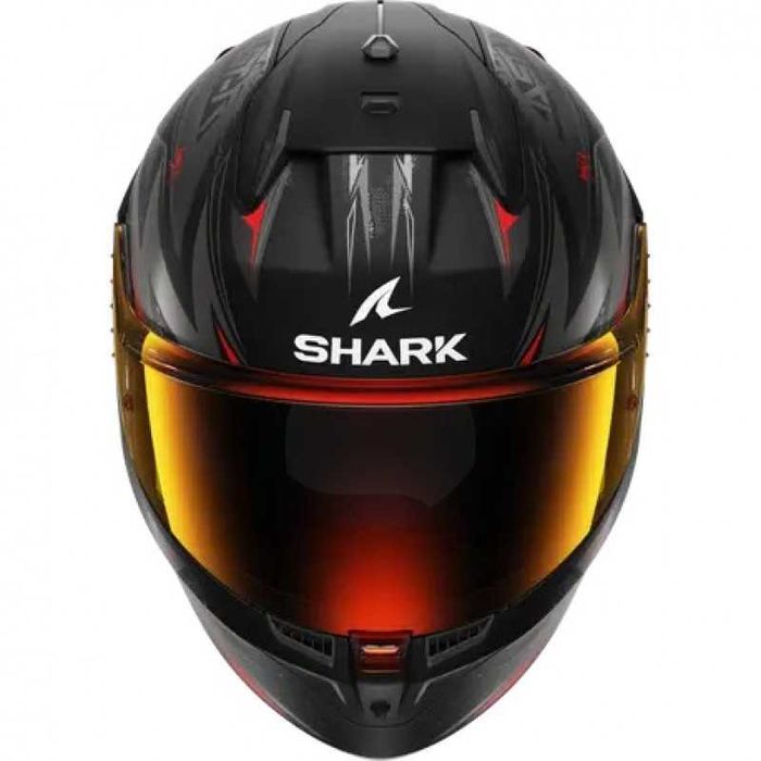 Каска SHARK D-SKWAL 3 BLAST-R Matt Black/Grey/Red