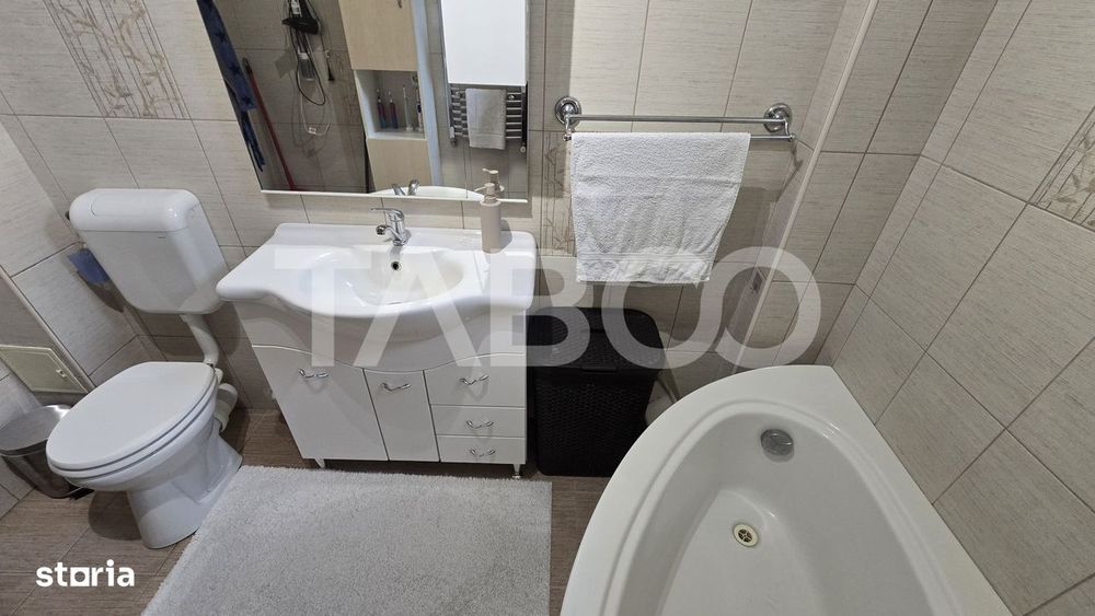 Apartament de vanzare 3 camere 62mp mobilat utilat zona Turnisor