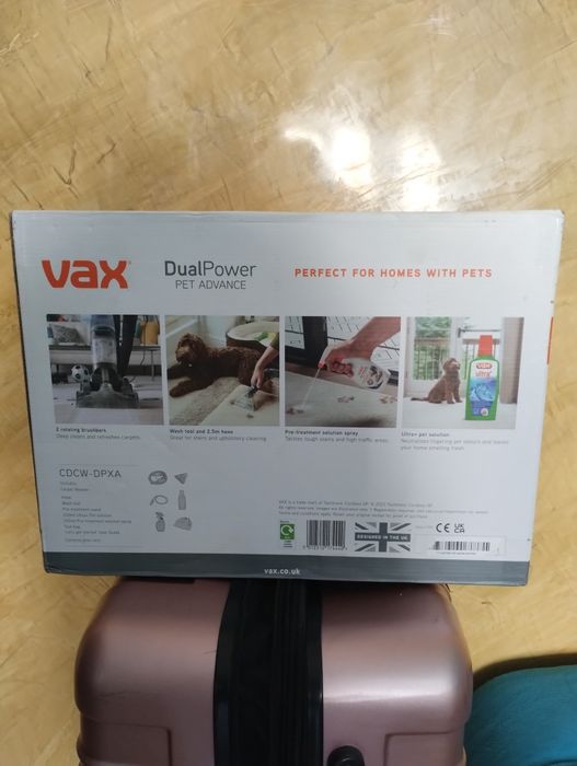 Aspirator VAX spalare/curățare covoare  Nou/Sigilat