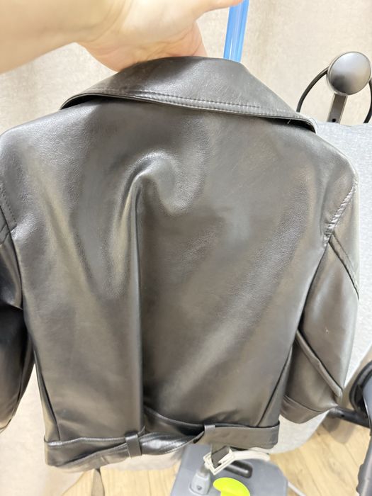 Детская куртка эко кожа