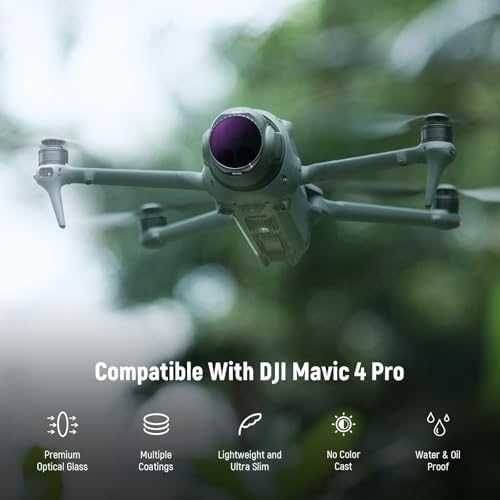 Нови DJI Mavic 4 Pro ND/PL Филтри Комплект ND8-64 Поляризиращи за дрон