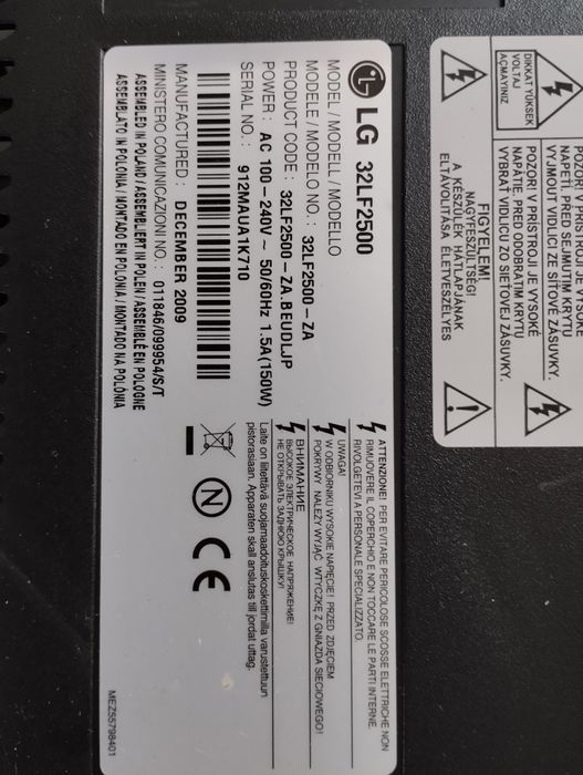 Placă tv LG 32LF2500