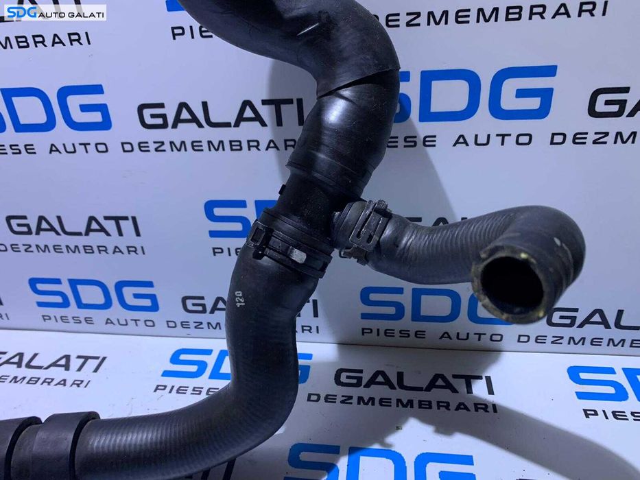 Conducta / Conducte Furtun / Furtunuri Apa / Lichid Racire Motor VW Golf 6 1.6TDI CAYB CAYC 2008 - 2014 Cod 1K0122051FR / 1K0 122 051 FR [D0872]