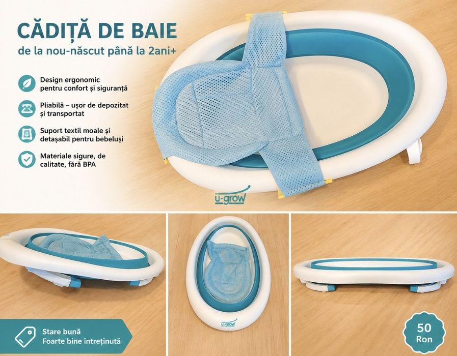 Cadita pliabila bebe