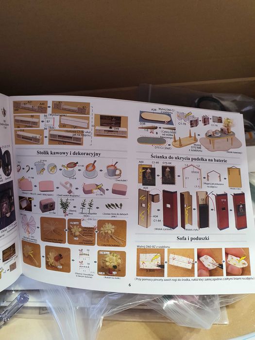 Макет къща за сглобяване Вила Монета, нов